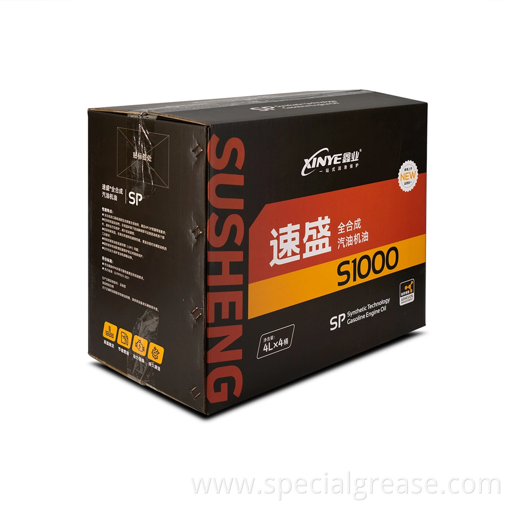 Wholesale Price High Quality Fully Synthetic Petrol Motor Engine Oil Sp 0W40 Lubricant Oil